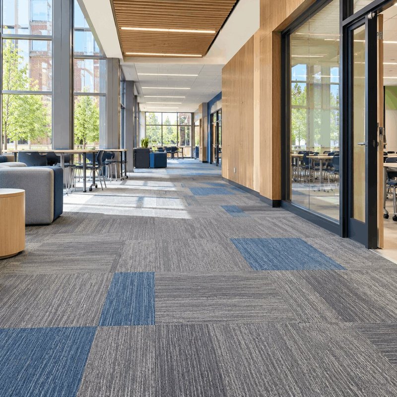 school carpet tile